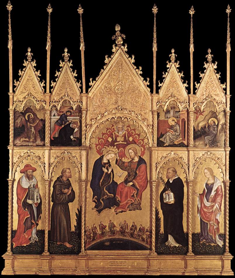 Coronation of the Virgin and Saints dfhh